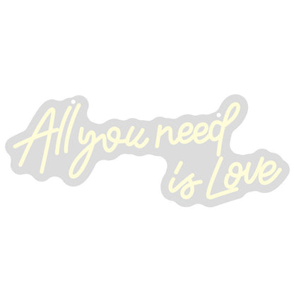 All You Need Is Love' Neon Sign: Radiate Romance